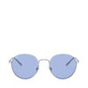 Ray-Ban Sunglasses RB3681 Silver/Blue Lens Size 50