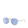 Ray-Ban Sunglasses RB3681 Silver/Blue Lens Size 50