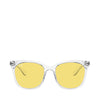 Ray-Ban Sunglasses RB4379D Transparent/Yellow Lens Size 55