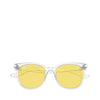 Ray-Ban Sunglasses RB4379D Transparent/Yellow Lens Size 55