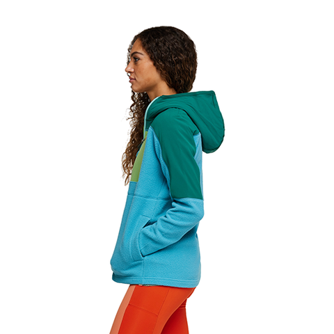 Women's Abrazo Hooded Full-Zip Fleece Jacket