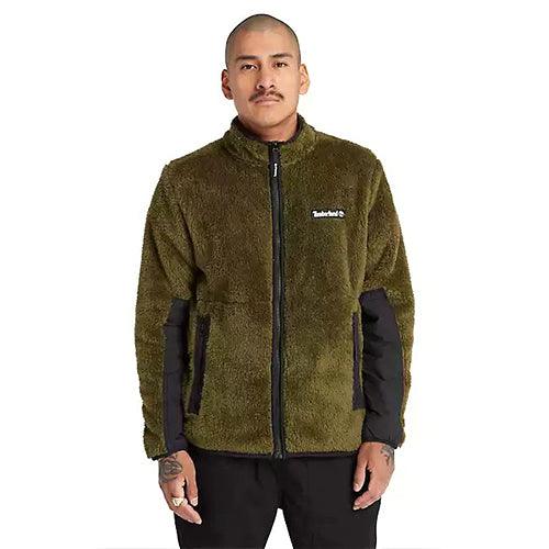 High-Pile Full-Zip Fleece Jacket - USTRADA