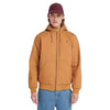 Men's Insulated Canvas Hooded Bomber Jacket - USTRADA