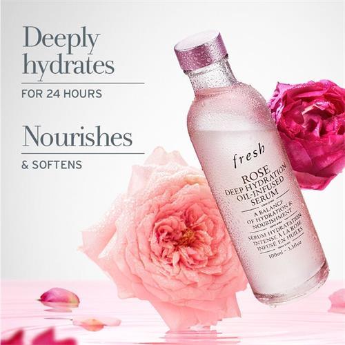 Rose Deep Hydration Oil-Infused Serum - USTRADA