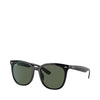 Ray-Ban Sunglasses RB4379D Black/Dark Green Lens Size 55