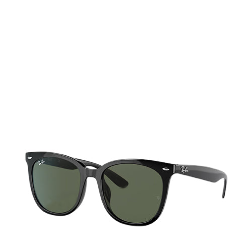 Ray-Ban Sunglasses RB4379D Black/Dark Green Lens Size 55