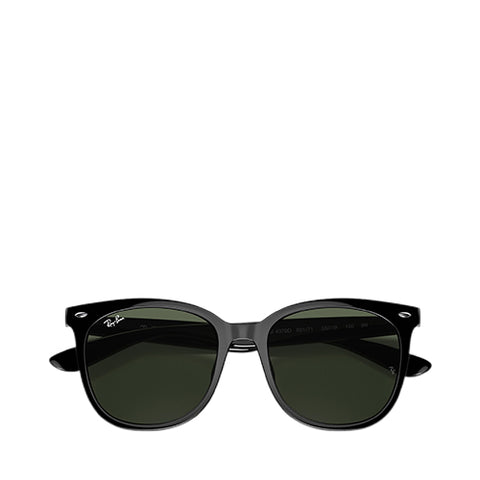 Ray-Ban Sunglasses RB4379D Black/Dark Green Lens Size 55