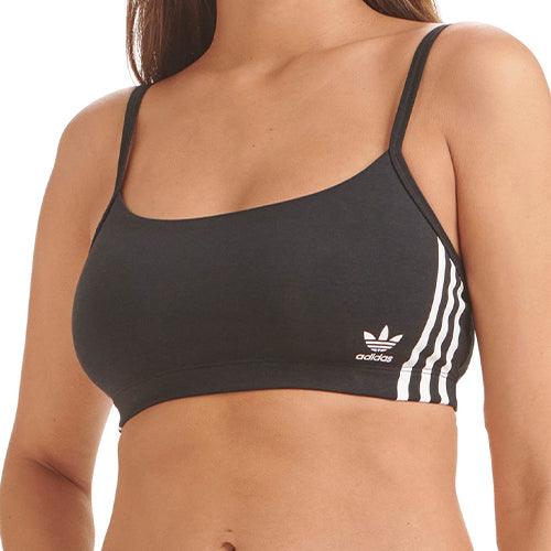 Adicolor Comfort Flex Cotton Scoop Bralette - USTRADA