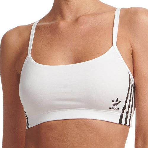 Adicolor Comfort Flex Cotton Scoop Bralette - USTRADA