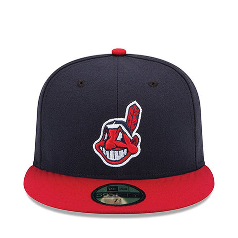 MLB Cleveland Indians Home Authentic Collection 59Fifty