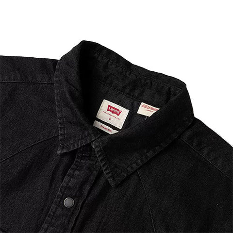 Classic Western Standard Fit Shirt - Black