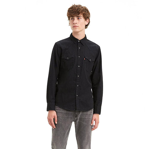 Barstow Western Standard Fit Shirt - Black