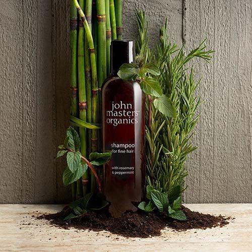 Shampoo for Fine Hair with Rosemary & Peppermint - USTRADA