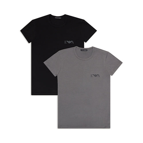 Two-pack of Regular-fit underwear T-shirts With Essential Monogram Logo