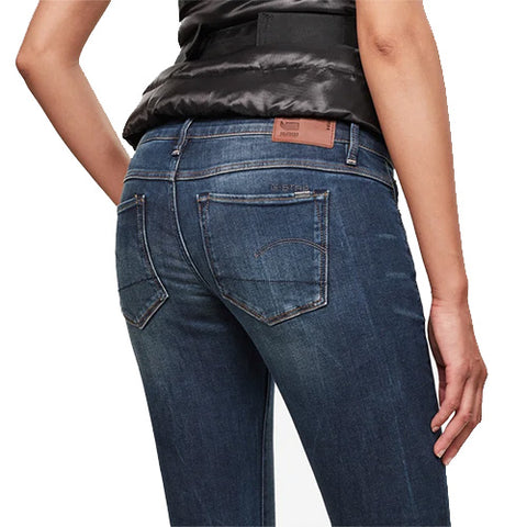 3301 Low Waist Skinny Jeans-Dark Aged