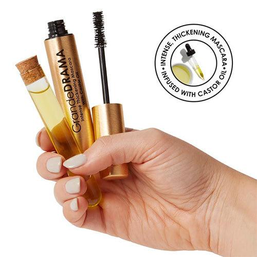 GrandeDRAMA Intense Thickening Mascara with Castor Oil - USTRADA