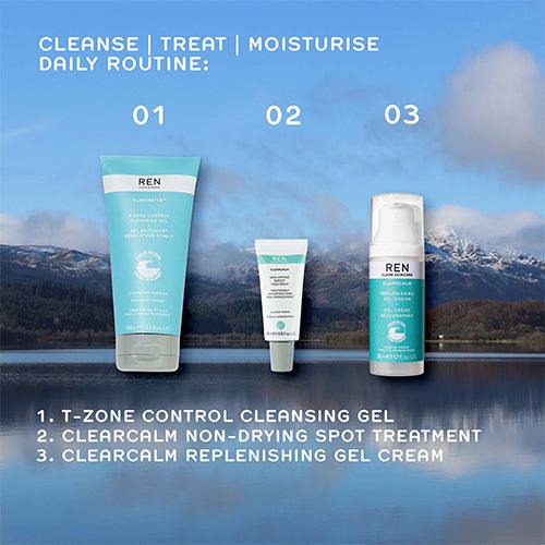 Clarimatte™ T-Zone Control Cleansing Gel - USTRADA